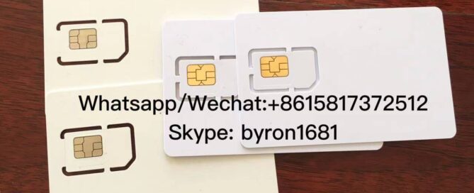 General Factory 4G Nano NFC V3.0 Test USIM Cards