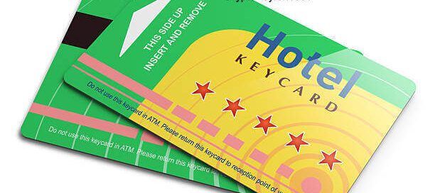 RFID smart card with logo of HKCARD supplier