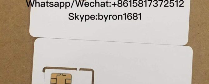 Phone signal test SIM card